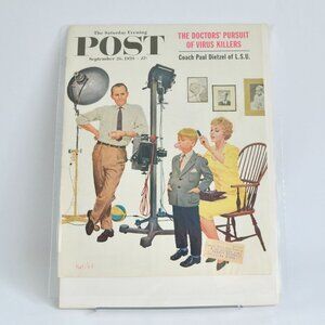 The Saturday Evening Post Magazine COVER September 26 1959